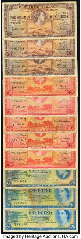 Bermuda Group of 11 Examples Fine-Very Fine. 

HID09801242017

© 2020 Heritage A...
