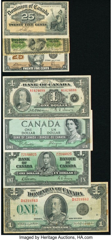 Canada Lot of 11 Examples Fine-Almost Uncirculated. 

HID09801242017

© 2020 Her...
