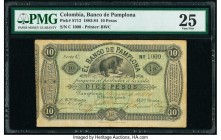 Serial 1000 Colombia Banco de Pamplona 10 Pesos 1884 Pick S713 PMG Very Fine 25. 

HID09801242017

© 2020 Heritage Auctions | All Rights Reserved
