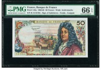 France Banque de France 50 Francs 1962 Pick 148a PMG Gem Uncirculated 66 EPQ. 

HID09801242017

© 2020 Heritage Auctions | All Rights Reserved