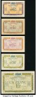 France Regie des Chemins de Fer des Territoires Occupes Group of 5 Examples Extremely Fine-Uncirculated. 

HID09801242017

© 2020 Heritage Auctions | ...