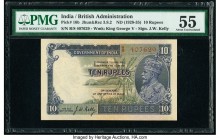 India Government of India 10 Rupees ND (1928-35) Pick 16b Jhun3.8.2 PMG About Uncirculated 55. Staple holes at issue.

HID09801242017

© 2020 Heritage...