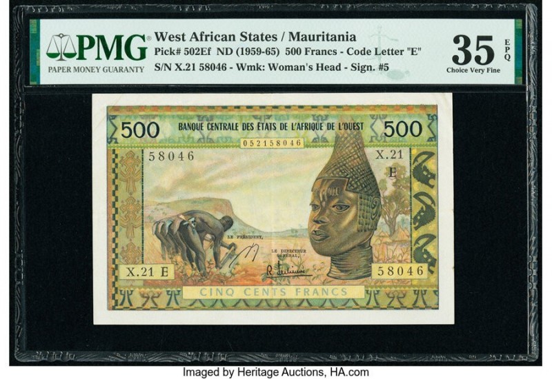 West African States Banque Centrale des Etats de L'Afrique de L'Ouest - Mauritan...