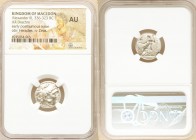 MACEDONIAN KINGDOM. Alexander III the Great (336-323 BC). AR drachm (17mm, 6h). NGC AU. Posthumous issue of Lampsacus, ca. 310-301 BC. Head of Heracle...
