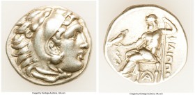 MACEDONIAN KINGDOM. Philip III Arrhidaeus (323-317 BC). AR drachm (18mm, 4.26 gm, 11h). Choice VF. Lifetime issue of Lampsacus, ca. 323-317 BC. Head o...