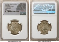 Flanders. Louis II de Mâle Gros ND (1346-1384) VF Details (Bent) NGC, Boudeau-2232. 26mm. Helmeted lion left / Floriated cross. 

HID09801242017

...