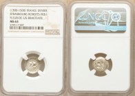 Strasbourg Denier (Fleur-de-Lis Bracteate) ND (1300-1500) MS63 NGC, Rob-9051. 

HID09801242017

© 2020 Heritage Auctions | All Rights Reserved