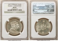 Prussia. Wilhelm I Taler 1861-A MS64 NGC, Berlin mint, KM490. Crisply struck without toning. 

HID09801242017

© 2020 Heritage Auctions | All Righ...