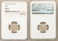 Trier. Carl Caspar 4 Pfennig 1673 MS64 NGC, KM127.

HID09801242017

© 2020 Heritage Auctions | All Rights Reserved