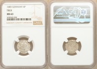 Trier. Johann Hugo 4 Pfennig 1683 MS63 NGC, KM154. 

HID09801242017

© 2020 Heritage Auctions | All Rights Reserved