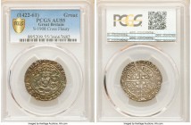 Henry VI (1st Reign, 1422-1461) Groat ND (1438-1443) AU55 PCGS, London mint, Cross Fleury mm, S-1908.

HID09801242017

© 2020 Heritage Auctions | ...
