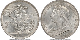 Victoria Crown 1900 MS63 NGC, KM783, S-3937, LXIII edge. Conservatively graded with cartwheel luster. 

HID09801242017

© 2020 Heritage Auctions |...