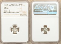 Ferdinand VII 1/4 Real 1821-G MS66 NGC, Nueva Guatemala mint, KM72. Gem with cartwheel luster. 

HID09801242017

© 2020 Heritage Auctions | All Ri...