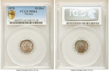 Oscar II 10 Ore 1878 MS64 PCGS, Kongsberg mint, KM350.

HID09801242017

© 2020 Heritage Auctions | All Rights Reserved