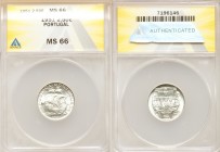 6-Piece Lot of Certified 2-1/2 Escudos 1951 MS66 ANACS, KM51. Sold as is, no returns. 

HID09801242017

© 2020 Heritage Auctions | All Rights Rese...