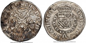 Utrecht. Philip II Daalder 1568 AU50 NGC, Dav-8522. 

HID09801242017

© 2020 Heritage Auctions | All Rights Reserved