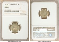 Republic Centavo 1876-(p) MS61 NGC, Philadelphia mint, KM-Y25. Two year type. Weak center strike. 

HID09801242017

© 2020 Heritage Auctions | All...
