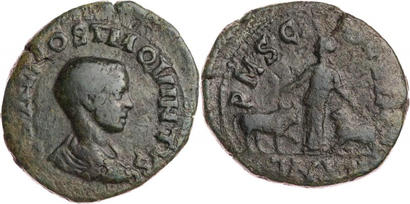 MOESIA SUPERIOR VIMINACIUM
Hostilianus Caesar, 250-251 n. Chr. AE-Sesterz 250/2...