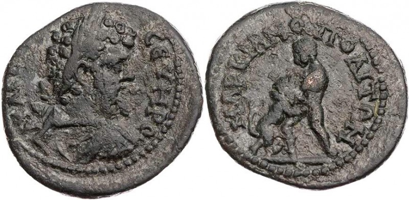 MOESIA INFERIOR MARKIANOPOLIS
Septimius Severus, 193-211 n. Chr. AE-Assarion Vs...