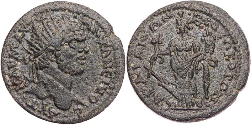 LYDIEN SARDEIS
Caracalla, 198-217 n. Chr. AE-Assarion 212-217 n. Chr. Vs.: Büst...