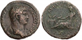 RÖMISCHE KAISERZEIT
Hadrianus, 117-138 n. Chr. AE-As 130-133 n. Chr. Rom Vs.: [HADRI]ANVS AVG COS III P P, drapierte Büste n. r., Rs.: AFRICA / S C, ...