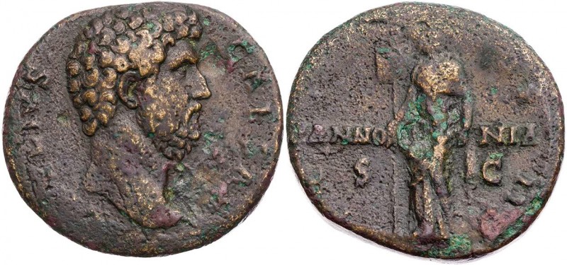 RÖMISCHE KAISERZEIT
Aelius Caesar, 136-138 n. Chr. AE-Sesterz 137 n. Chr. Rom V...