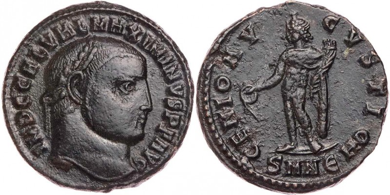 RÖMISCHE KAISERZEIT
Maximinus II. Daia, 310-313 n. Chr. AE-Follis 310/311 n. Ch...