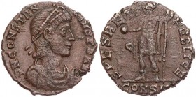 RÖMISCHE KAISERZEIT
Constantius II., 337-361 n. Chr. AE-Centenionalis 355-361 n. Chr. Constantinopolis, 1. Offizin Vs.: D N CONSTAN-TIVS P F AVG, gep...