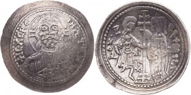 ITALIEN SIZILIEN
Ruggero II., 1105-1154. Ducale o. J. (1140/41) Palermo Gemeinsame Prägung mit seinem Sohn Ruggero, Herzog, 1140-1154, Vs.: +IC. XC. ...