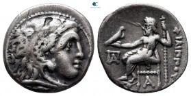 Kings of Macedon. Kolophon. Philip III Arrhidaeus 323-317 BC. Struck under Menander or Kleitos, in the and types of Alexander III, circa 323 -319 BC. ...
