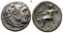 Kings of Macedon. Magnesia ad Maeandrum. Philip III Arrhidaeus 323-317 BC. In the name and types of Alexander III. Drachm AR