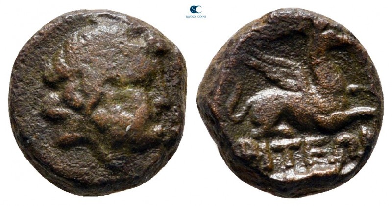 Thrace. Abdera after circa 350 BC. 
Bronze Æ

12 mm., 3,00 g.



nearly v...