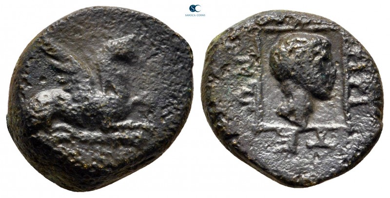 Thrace. Abdera circa 350-320 BC. 
Bronze Æ

17 mm., 4,70 g.



very fine
