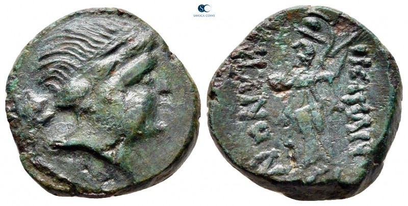 Thrace. Mesembria circa 175-100 BC. 
Bronze Æ

20 mm., 6,39 g.



very fi...