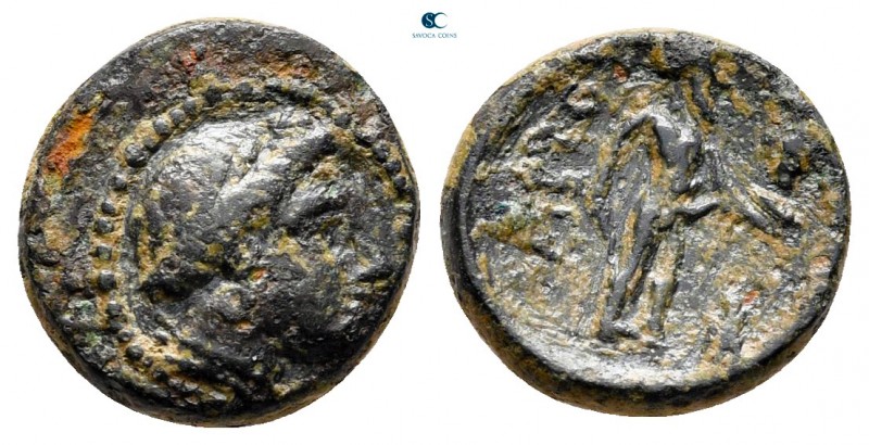 Islands off Thrace. Imbros circa 350-300 BC. 
Bronze Æ

12 mm., 1,43 g.


...