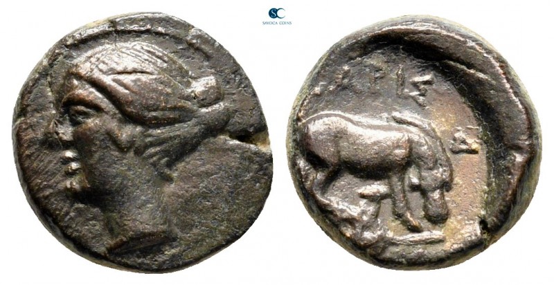 Thessaly. Larissa circa 400-344 BC. 
Chalkous Æ

12 mm., 1,89 g.



very ...