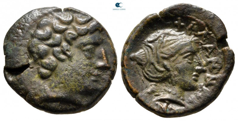 Thessaly. Phalanna circa 400-300 BC. 
Bronze Æ

19 mm., 4,81 g.



very f...