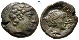 Thessaly. Phalanna circa 400-300 BC. Bronze Æ