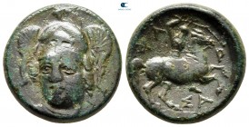 Thessaly. Pharsalos circa 400-344 BC. Trichalkon Æ