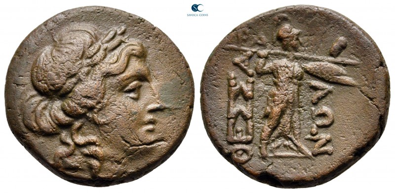 Thessaly. Thessalian League circa 196-146 BC. 
Bronze Æ

22 mm., 7,31 g.

...