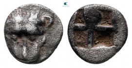Cimmerian Bosporos. Pantikapaion circa 480-438 BC. Hemiobol AR