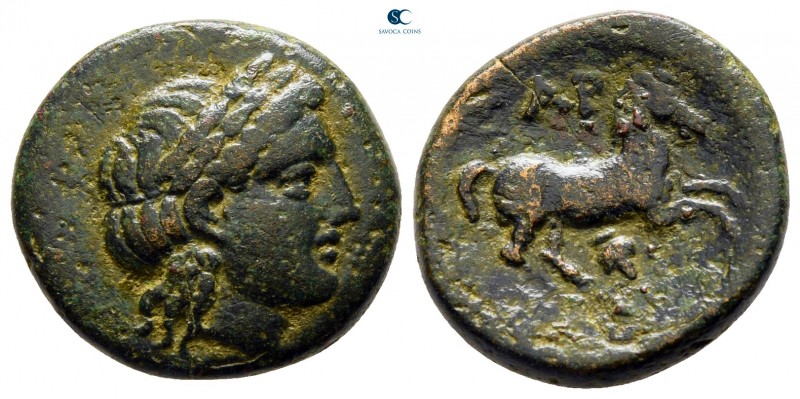 Troas. Gargara circa 400-284 BC. 
Bronze Æ

17 mm., 4,03 g.



very fine