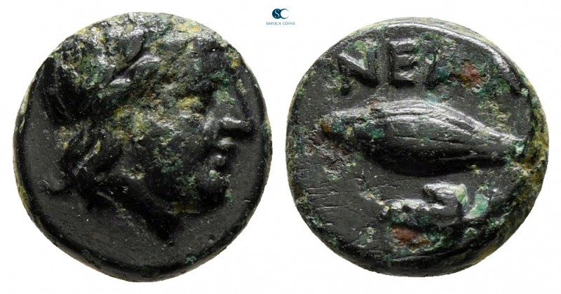 Troas. Neandria circa 400-300 BC. 
Bronze Æ

10 mm., 1,31 g.



very fine...