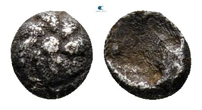 Ionia. Erythrai circa 520-480 BC. 
Hemitetartemorion AR

4 mm., 0,10 g.


...