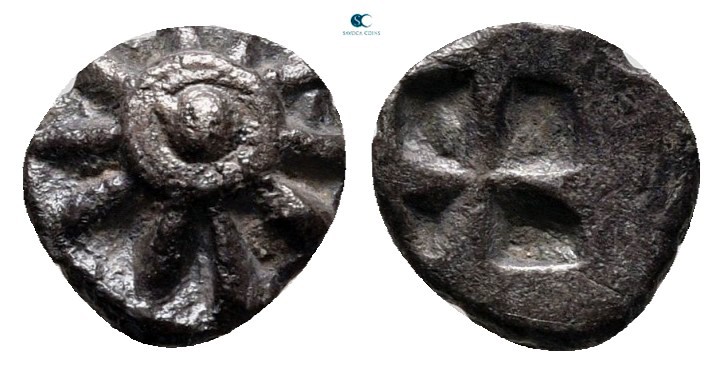 Ionia. Erythrai circa 501-480 BC. 
Hemiobol AR

8 mm., 0,34 g.



very fi...