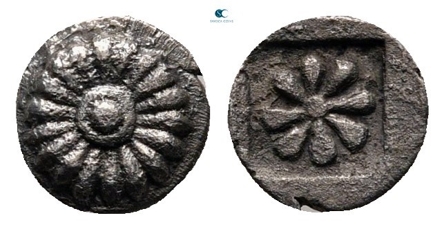 Ionia. Erythrai circa 480-450 BC. 
Hemiobol AR

7 mm., 0,28 g.



very fi...