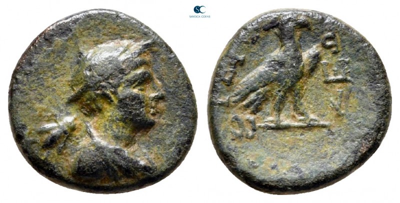 Lycia. Termessos Minor circa 100-0 BC. 
Bronze Æ

12 mm., 1,29 g.



very...