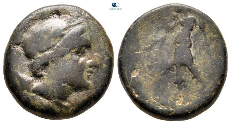 Pamphylia. Perge circa 200-100 BC. 
Bronze Æ

20 mm., 6,96 g.



fine