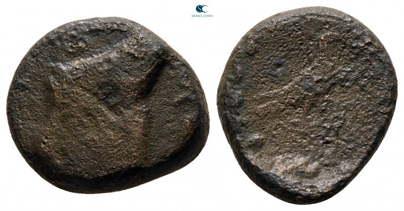 Kings of Armenia Minor. Mithradates, Satrap of Armenia circa 180-170 BC. 
Dicha...