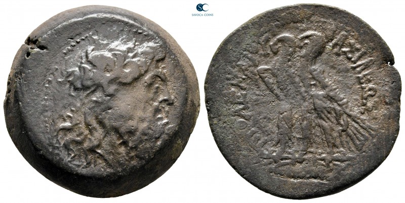 Ptolemaic Kingdom of Egypt. Uncertain mint in Cyprus. Kleopatra III and Ptolemy ...